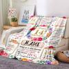 14Th Birthday Celebration Blanket Comfortable Texture For Sofa Couch Office Bed Picnics Allseason Use Cozy Home Lovers Ideal Gift For Birthday
