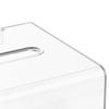 Sign Holder Portable Ballot Box Voting Charity Suggestion Box Acrylic Donation Box  Voting Case
