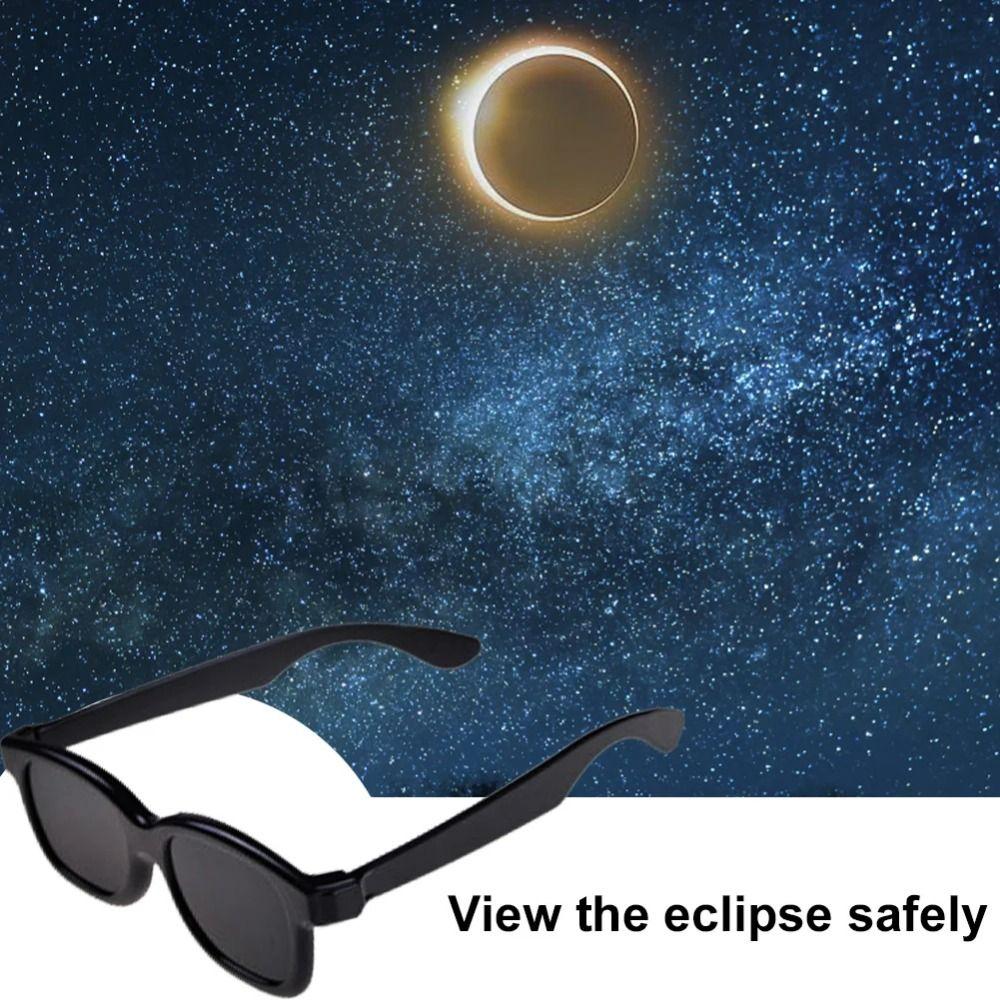 

1Pcs Direct View Of The Sun Solar Eclipse Glasses Plastic Safety Shade New Eclipse Viewing Glasses