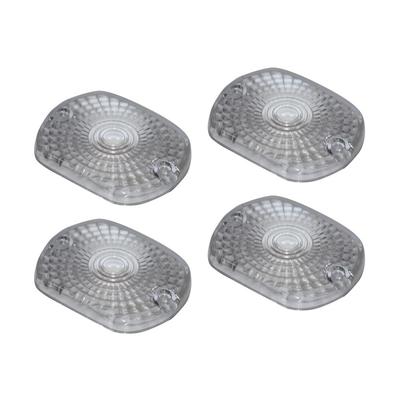 Kawasaki Z400FX/Z1000MK Typ Blinkerglas Klar 4er Set