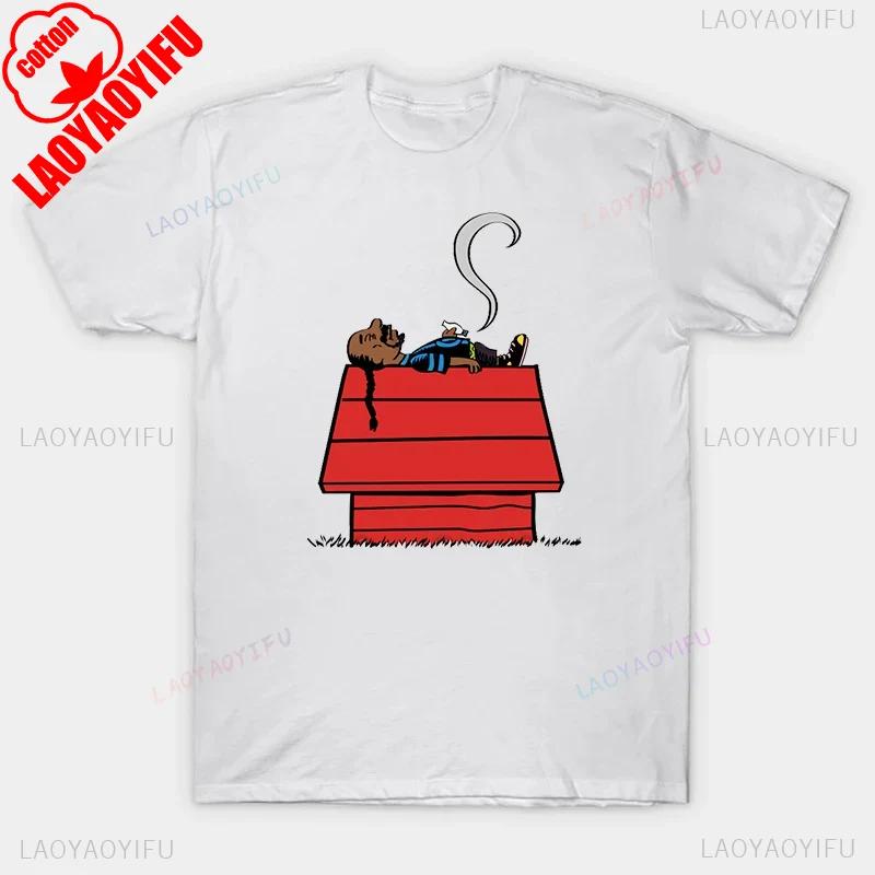 Hip Hop Star Snoop Dogg T Shirt Creative Printed Tshirt TopMale Women Dj Fashion Tee Rock Kid Harajuku Tees Men Cotton Clothing
