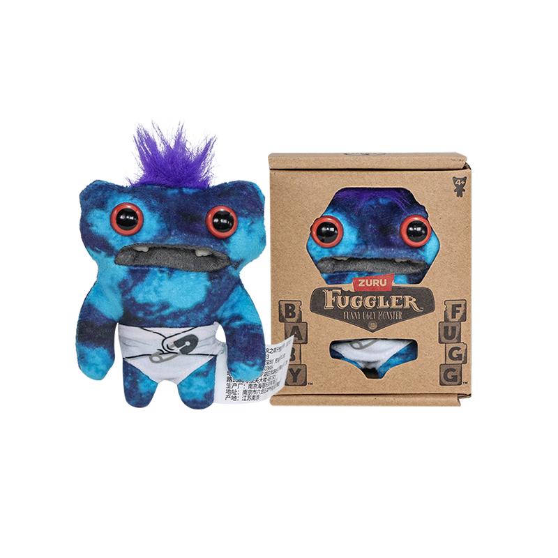 Original Fuggler Plush Mr Needles Screech Oogah Boogah Funny Ugly Monster Baby Fugguler Series Babies Fugg in Diaper Soft Toy