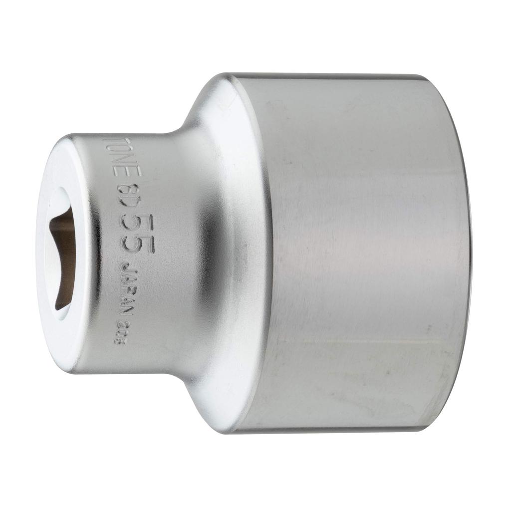 TONE Socket Drive Size Wrench Size 55mm (12-point) 6D-55, 19.0mm (3/4"),