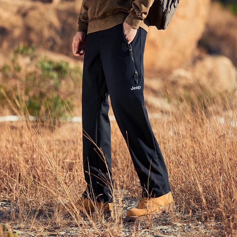 Jeep Men's Autumn Winter Casual Outdoor Hiking Pants