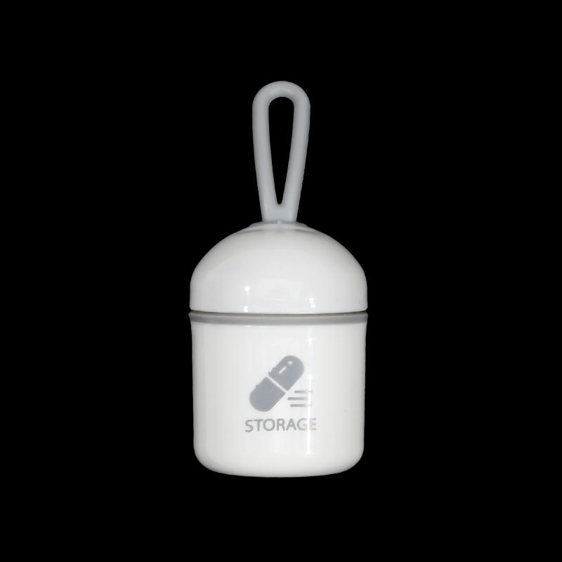 Portable Medicine Box Sealed Medicine Compartment Box Medicine Reminder Portable Medicine Storage Case