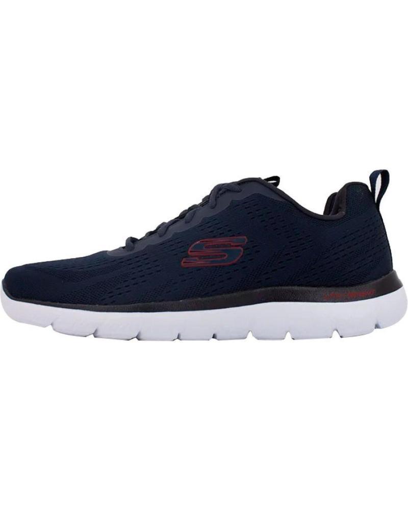 Sneakers Skechers Bleu - Summits-Torre Memory Foam 232395-NVRD