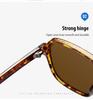 High-End Women's Retro Double Bridge Square Sunglasses