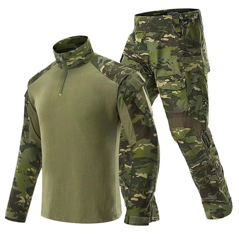 G3 Frog Suit Uomo Manica Lunga Camouflage Americano CP Istruttore Outdoor Ventilatore Militare Allenamento