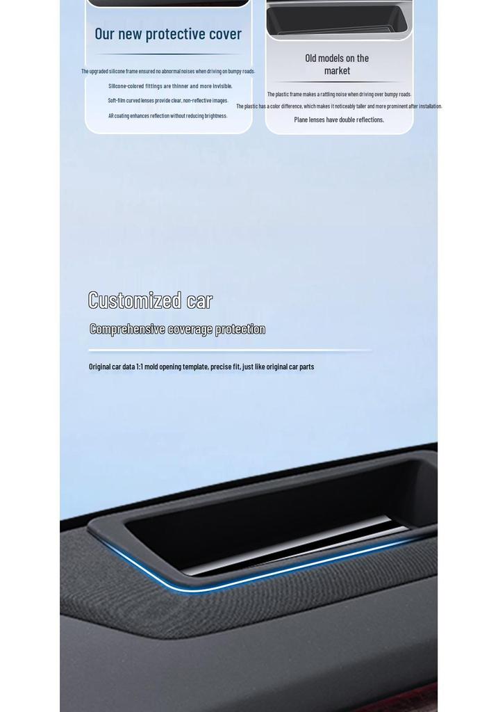 L90 Silicone HUD Dashboard Protective Cover for Car Accessories