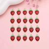 20Pcs Gold Plated Red Cherry Charms Strawberry Pendants For Jewelry Making Diy Necklace Bracelets Earrings Key Chain Accessories