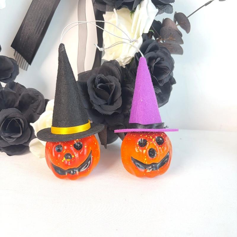Hororová dýně přívěsek čarodějnický klobouk Halloween duchové festival duchů dekorace domu přívěsek