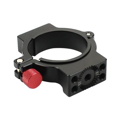 Forlengelsesadapter i aluminiumslegering Mikrofon LED Videolysadapter med skruehull for Zhiyun Crane 2 Gimbal 1/4 3/8