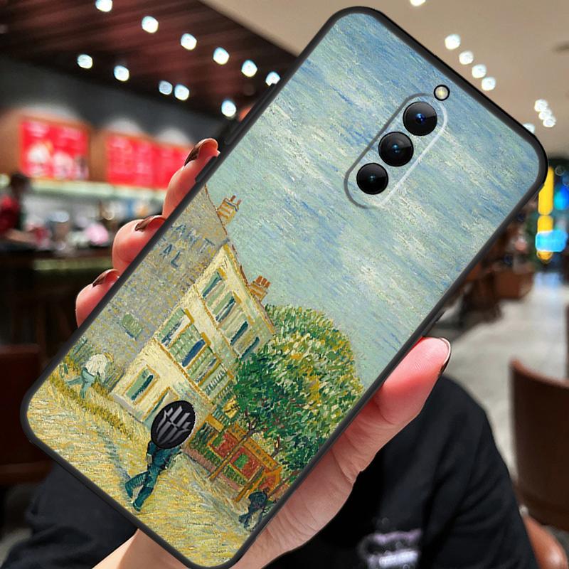 Van Gogh Oil Painting Case For ZTE Nubia Red Magic 10S 10 8 9 8S 9S 11 Pro Plus 5G 6R 6 7 6S 7S Pro 10 Air Cover
