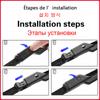 Front Rear Wiper Blades For BYD Atto 3 Atto3 Yuan Plus EV 2021 2022 2023 2024 Accessories Windshield Windscreen Window Brushes
