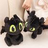 Potdemiel With Tag How To Train Your Dragon Plushies Stuffed Anime Night Fury Doll Plush Toy Cartoon Black Dragon Xmas Gifts