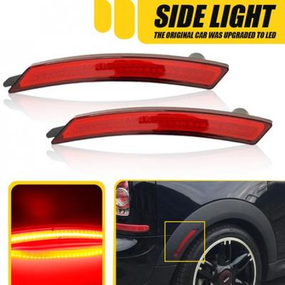 Fit Mini 2007-2016 Cooper Full Red Rear Side LED Lights LH Marker RH 2x
