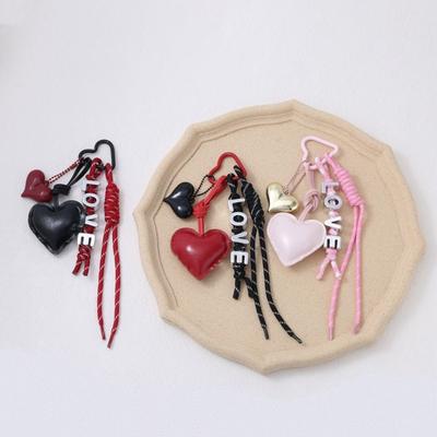 Englischer Brief Geflochtenes Seil Auto Schlüsselanhänger PU Liebesseil Tasche Anhänger Kinder Geschenke