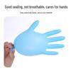 Vise Blue Thickened Nitrile Disposable Gloves - Durable Food Grade for Beauty, Catering, and Home Use.