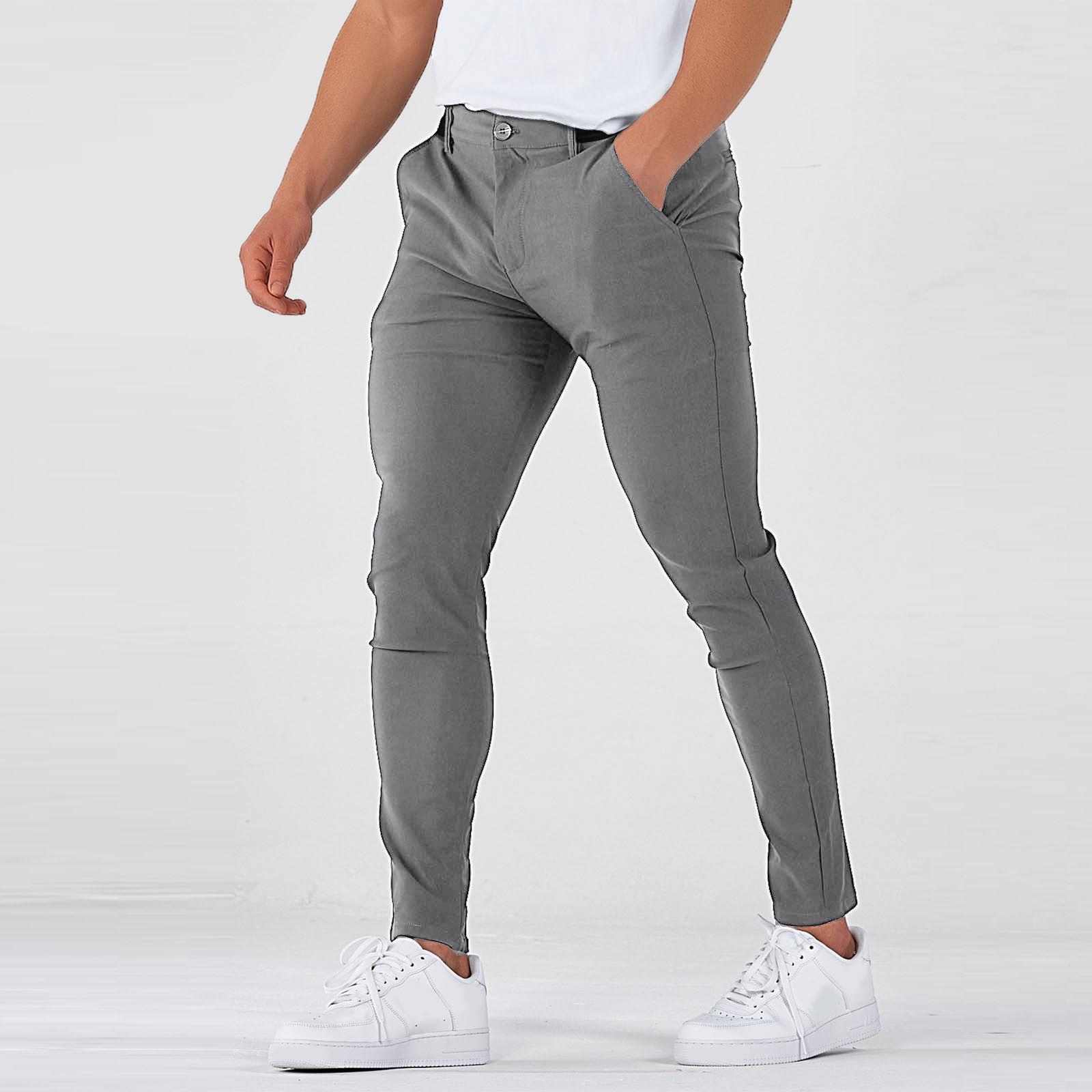 

Men s Sports Casual Jogging Trousers Lightweight Hiking Work Pants Outdoor Pant L