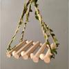Natural Vine Parrot Swing Chew Toy Interactive Training Hanging Cage Decor For Budgies Cockatiels Small Pet Birds Supplies