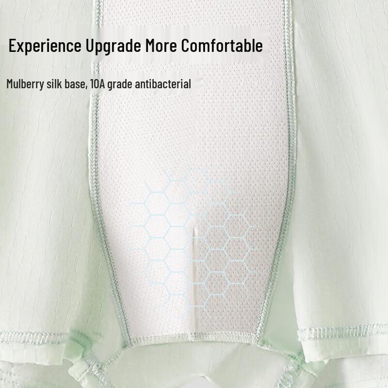 Nanjiren Men's Ice Silk Seamless Antibacterial Underwear