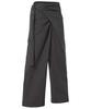 Peulleeoeob Layered Wrap Trousers (Fl-255_Charcoal)