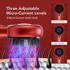 Peine de Masaje para el Cuidado del Cabello EMS Microcorriente Masajeador de Cabeza Luz Roja Infrarroja 660 Anticaída Cepillo para el Cabello Aplicador de Aceite para el Cuero Cabelludo