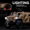 1/32 Dongfeng Mengshi Simulationslegierung Militärisches Geländepanzerfahrzeug Modell Pull-Back Sammlerstück Schreibtischornament