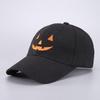 Mei Baseball cap, Halloween atmosphere funny expression hat, personalized skull cap wholesale