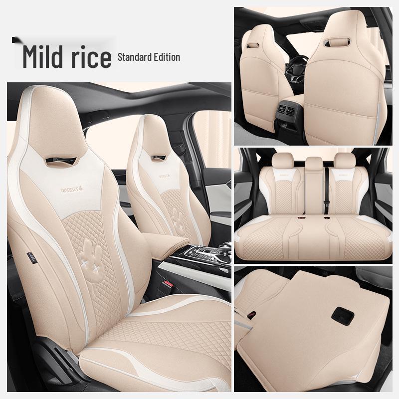 

23 BYD Qin Plus DMI Full Wrap Seat Cover - All-Season Special Fabric for Plus/EV Models Qin Plus Special