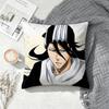 Byakuya Kuchiki Bleach  Double-Sided Printed Cushion Cover Bedroom Bedside Sofa Pillow Case