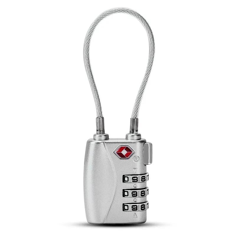 TSA Customs Code Lock Smart Electronic Lock for Travel Luggage Password Changeable Lock Contrast Color Design Padlock