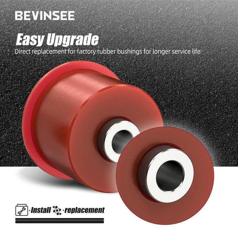 80A Polyurethane Differential Mount Bushings for BMW E46 Z4 E85, Replace for 33176770788,33176751808,33171093175,33171093565