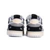 Nike Dunk Vibe Slip Resistant Abrasion Resistant Low top Skateboard Shoes Unisex Gray Black DH7913-001(TeamB-)