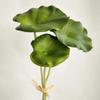PU Simulation Lotus Leaf Romantic Fake Lotus Branch Artificial Lotus  Pastoral Decorative