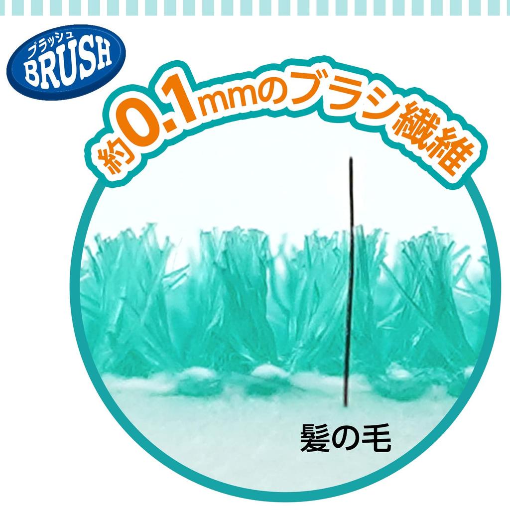 LEC Entrance Tile Brush Handy Type Gekioki-kun