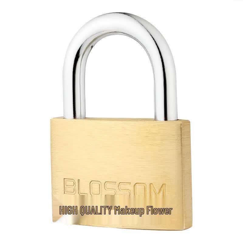 BLOSSOM Brass Padlock