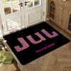Singer J-Jul Floor Mat Soft Thickened Absorbent Non-Slip Bedroom Living Room Door Mat Home Decor Flannel Rugs