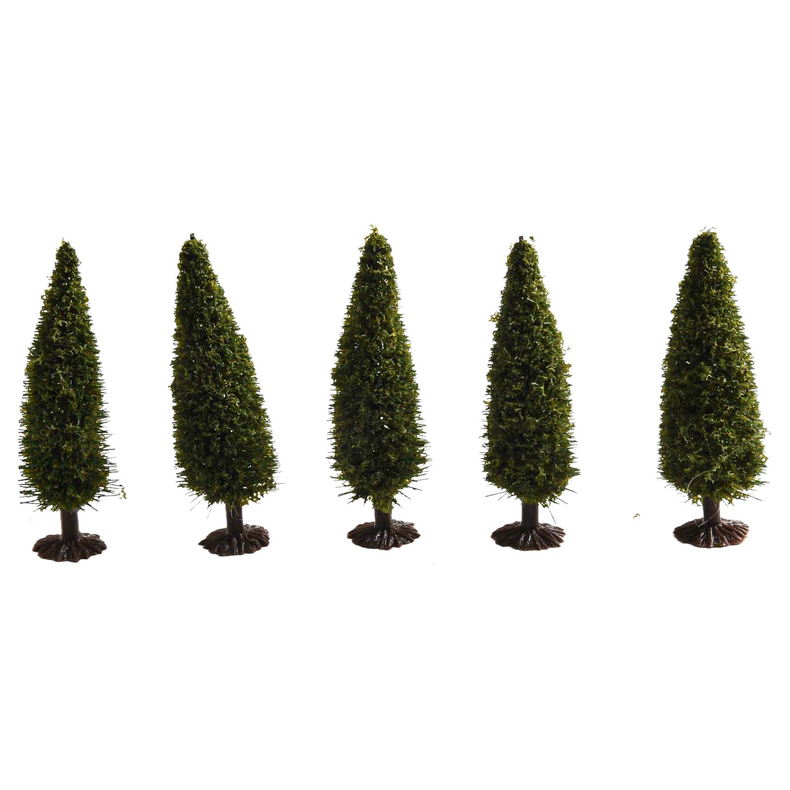 

Set of 15 Miniature Model Trees with Bases for Christmas Village Scenics Suitable for Model Train and Landscape Decoration Use China Mainland