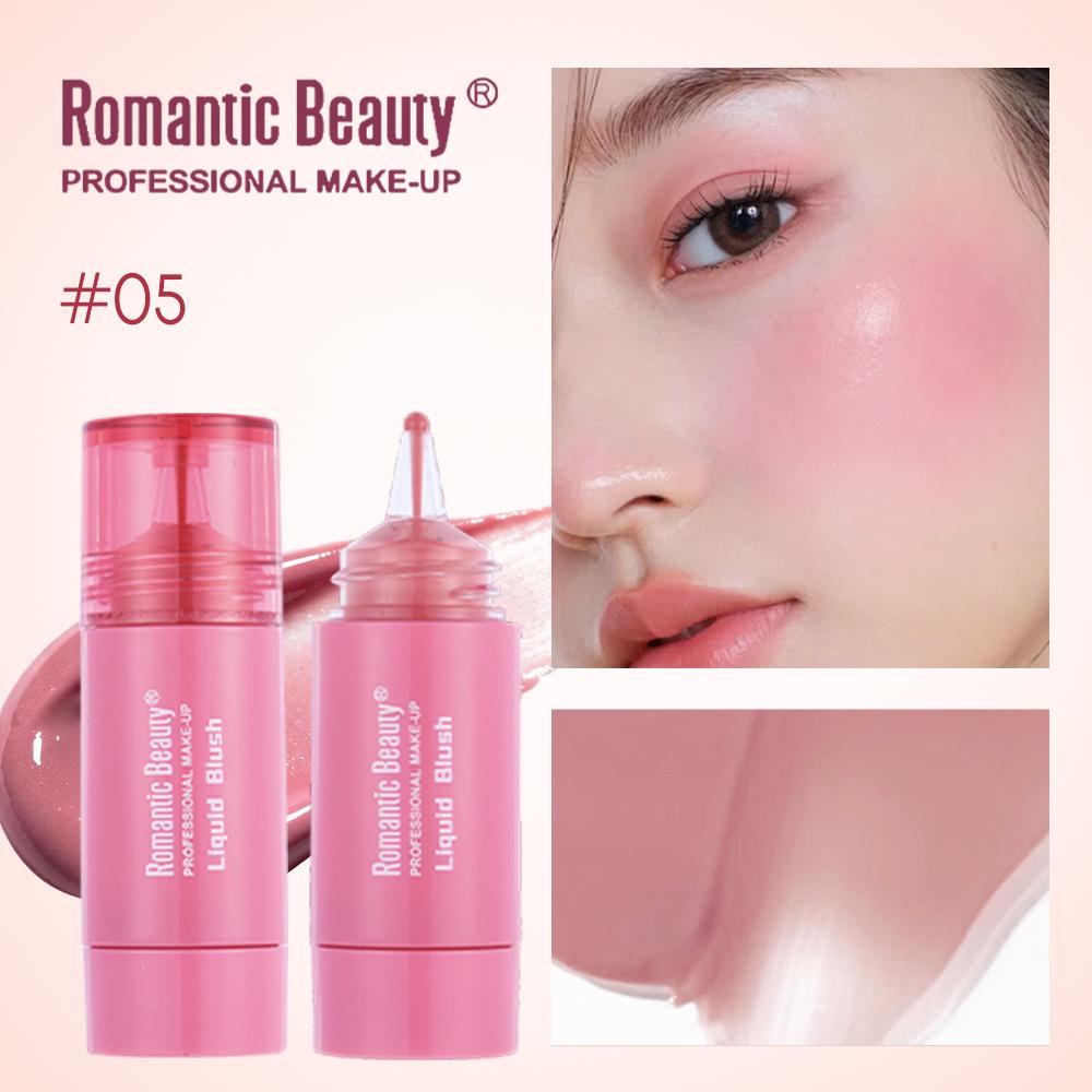 Liquid Blush Matte Pink Rouge Multi-Use Makeup Long-Lasting Easy To Color Beauty