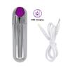 Bullet Vibrator Sex Toys for Women 10 Speed Waterproof Strong Vibration USB Rechargeable G-Spot Massager Anal Plug Dildo Lesbian