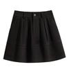 DIMANAF Plus Size New Skirts Women Short Loose Casual Elastic Waist Fashion Lady 2025 Winter Bottoms