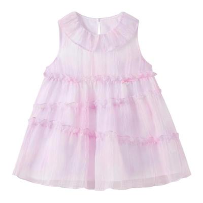 PawinPaw Girls' Sweet Iridescent Gradient Princess Dress