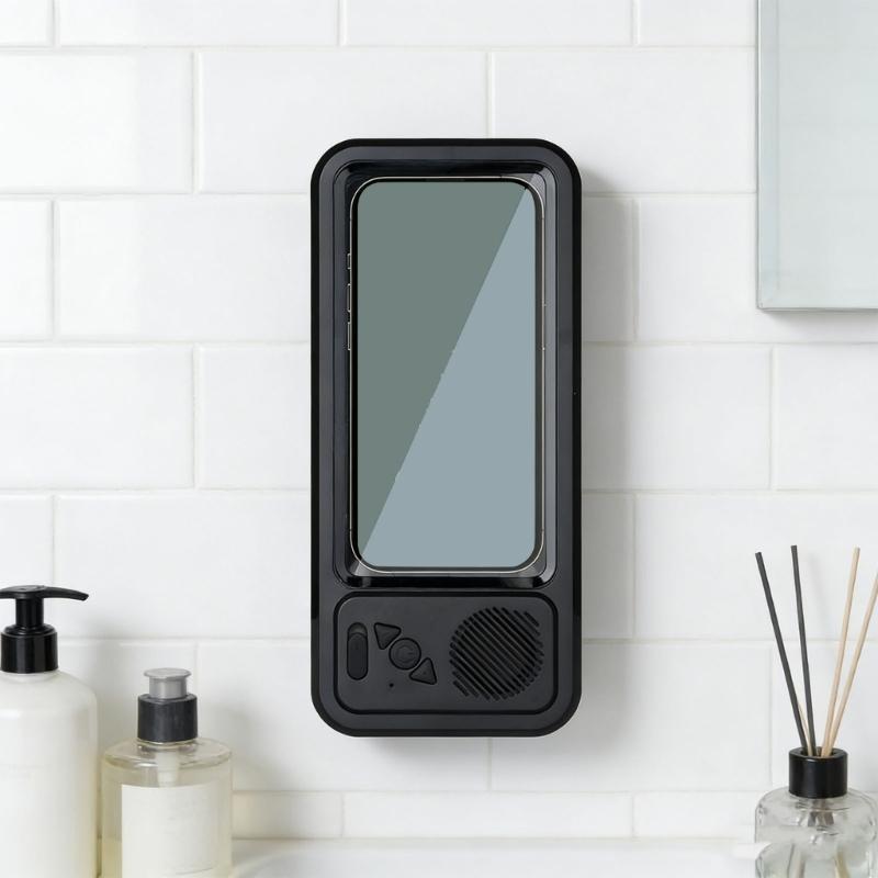 IPX4 Evaluated Bathroom Wireless Speaker With Long Permanent Power And Undistorted Sound For Relaxing Showers