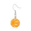 1 Pair for Creative Statement Dangle Fruit Earrings Fashion Cute Orange Fruit Earrings Jewelry Gifts for Women Girls
