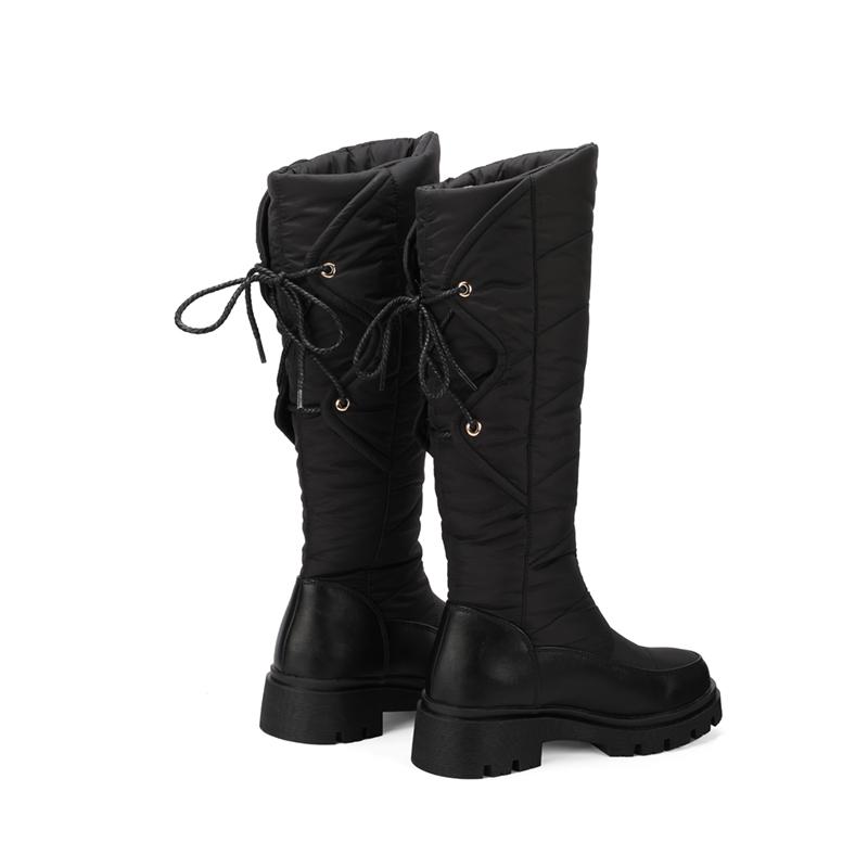 

Женские зимние сапоги — это незаменимые теплые плюшевые хлопковые сапоги, удобные повседневные полусапоги большого размера. 35 чёрный