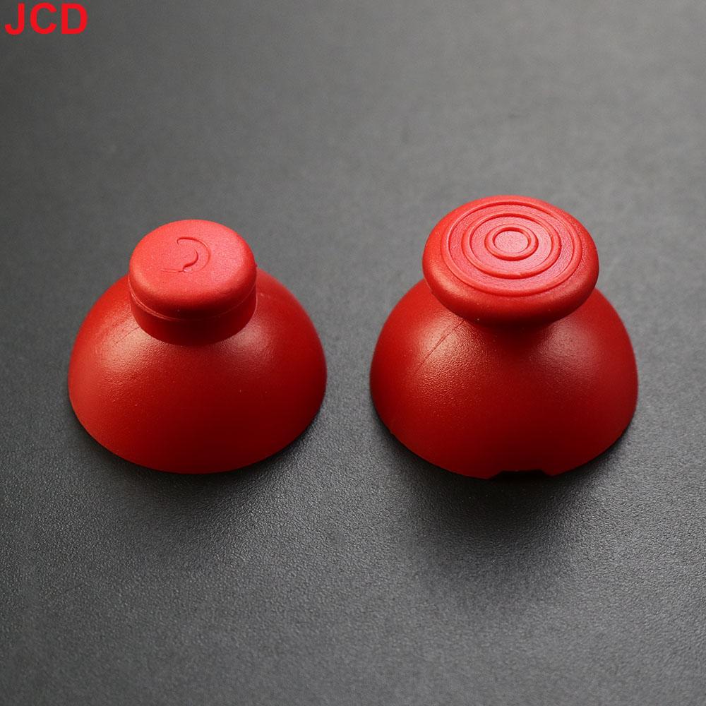 JCD 1 Pair Left And Right 3D Analog Joystick Thumb Stick Silicone Cap For GameCube For NGC GC Controller Repair Part Replacement