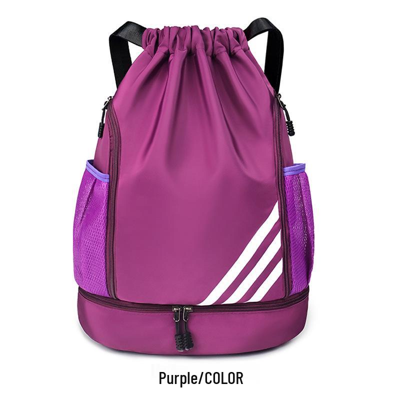 Portable Fitness Drawstring Backpack for Sports, Training, and Events