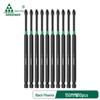 "Green Forest High-Impact Magnetic Cross Hand Drill Set with German-Imported Screwdriver Bits"