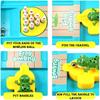 Non-Toxic Frog Bowling Children'S Toy Party Table Interactive Sport Games Educational Kids Gifts Cartoon Mini Bowling Set Toys Table Game